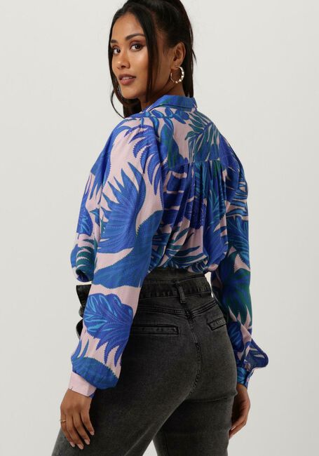 Blaue LOLLYS LAUNDRY Blusen LARI SHIRT - large