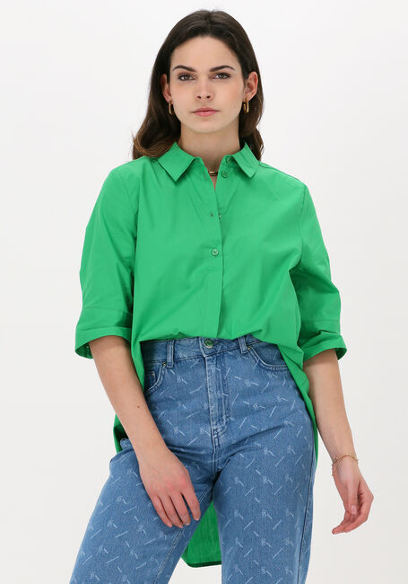 Grüne GESTUZ Blusen AVALI SS SHIRT - large