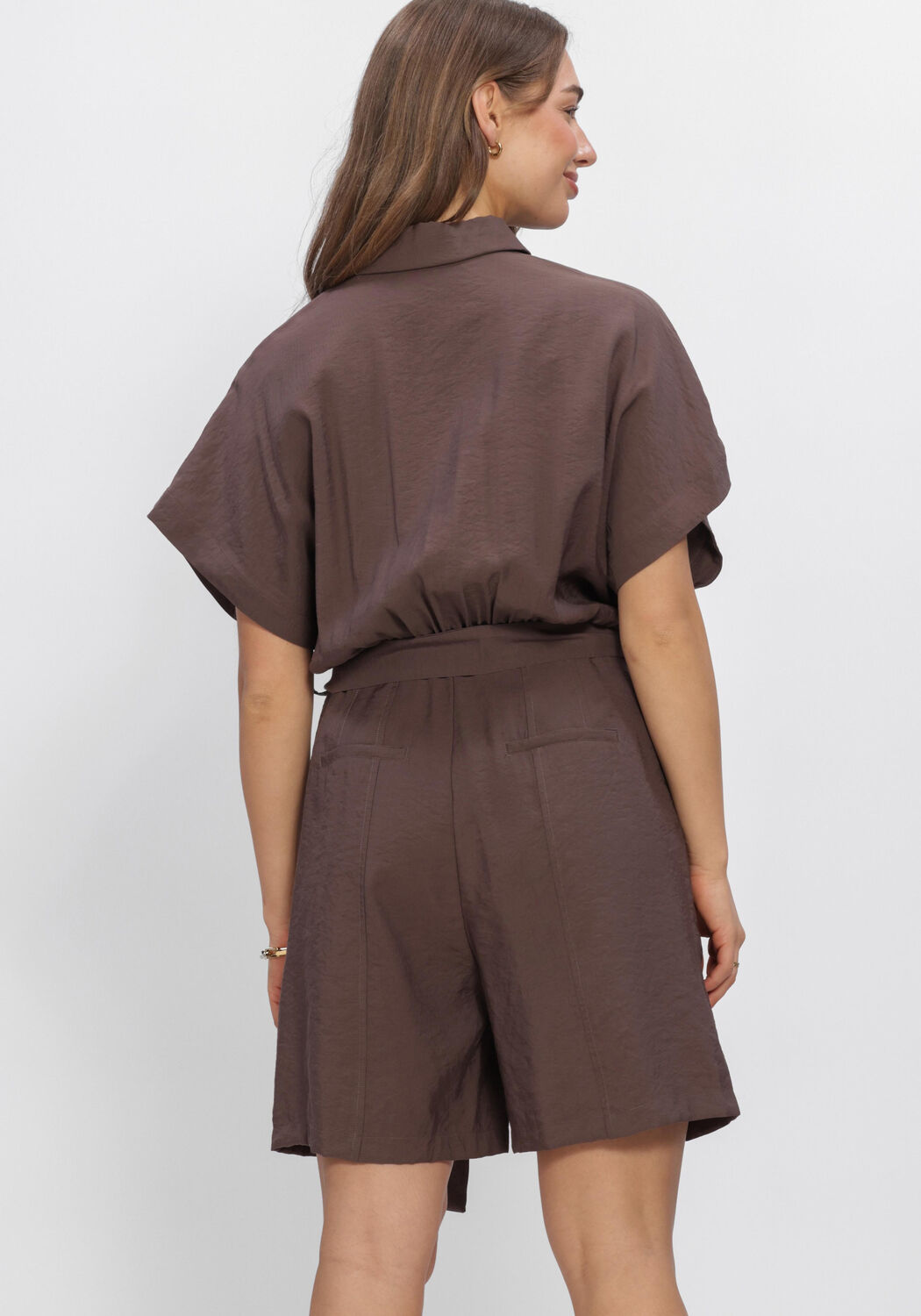 Braune MINUS Kurze Hose MSJULIA PLAYSUIT - large