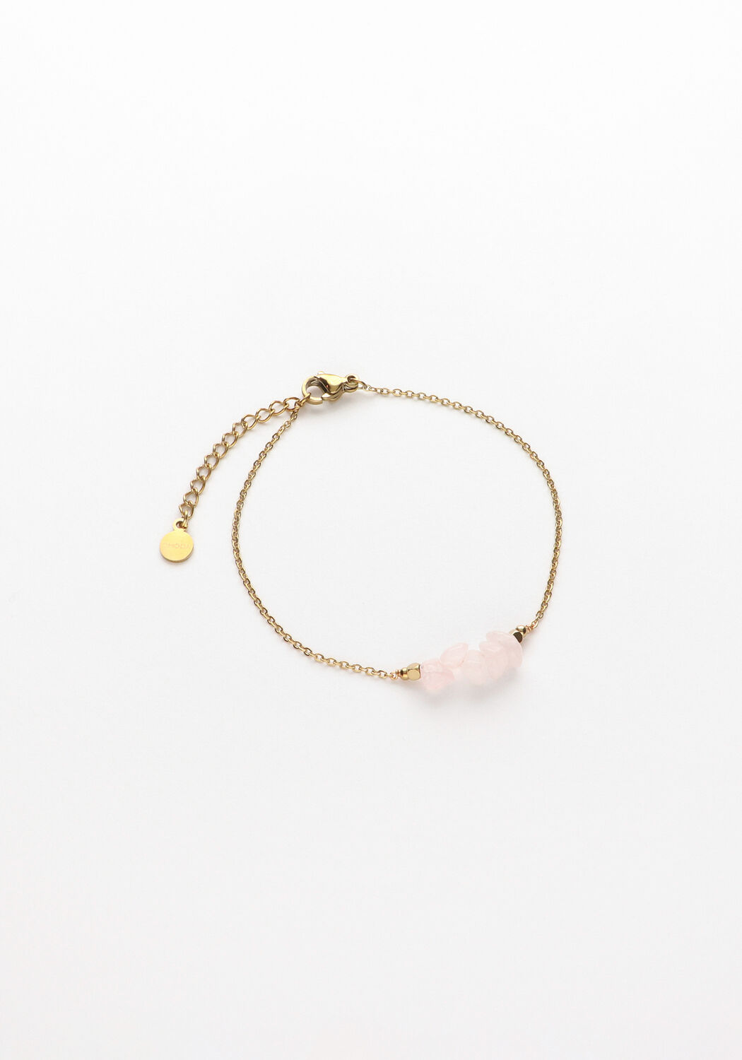 Goldfarbig NOTRE-V Armb&auml;nder ARMBAND GLAS STEEN