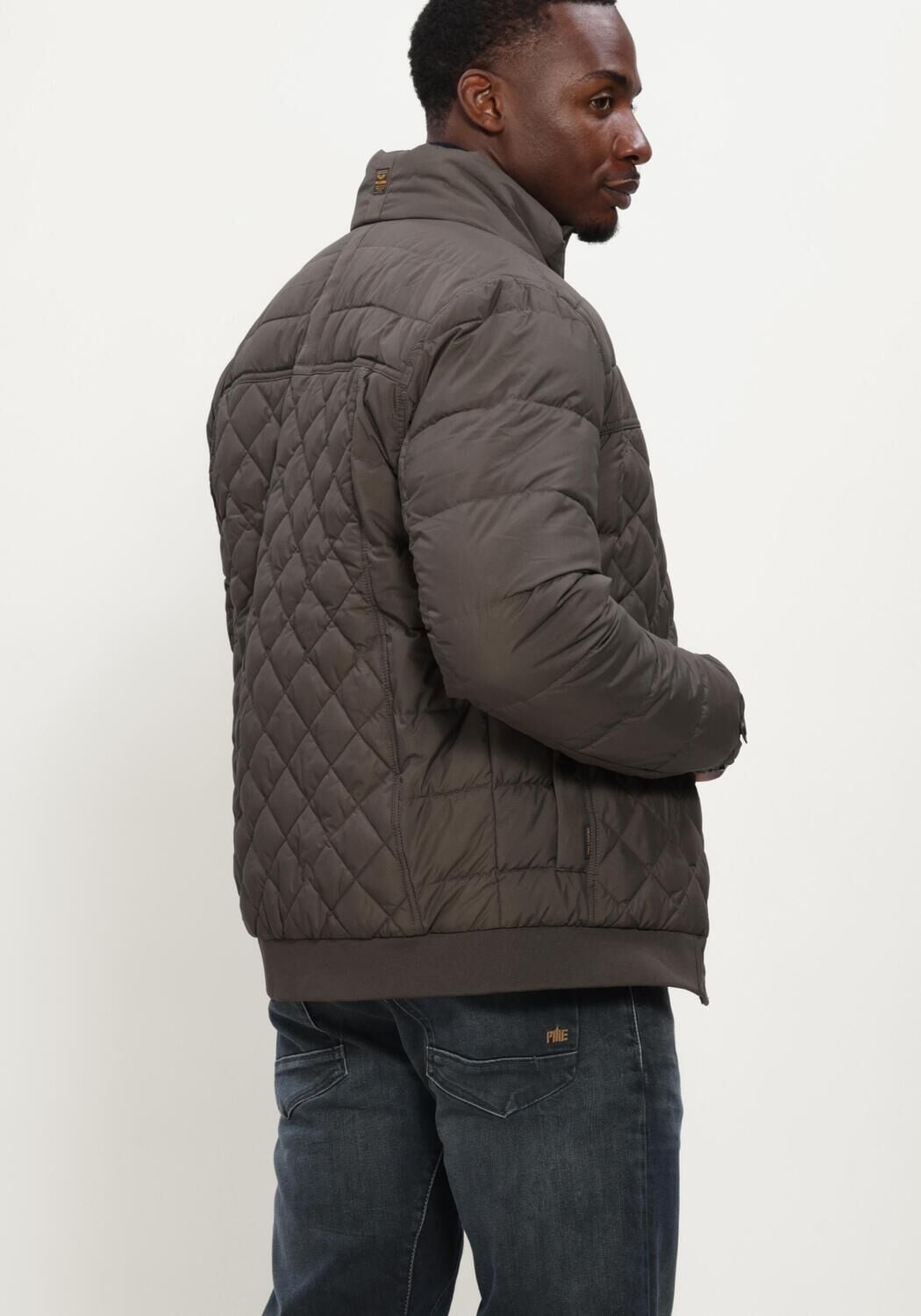 Gr&uuml;ne PME LEGEND Wattierte Jack FLIGHT JACKET CARGO GLIDER BRIGHTSTER - large