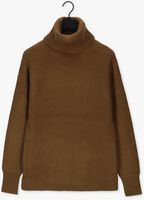Braune RIANNE MEIJER x NA-KD Pullover HIGH NECK RIBBED SWEATER
