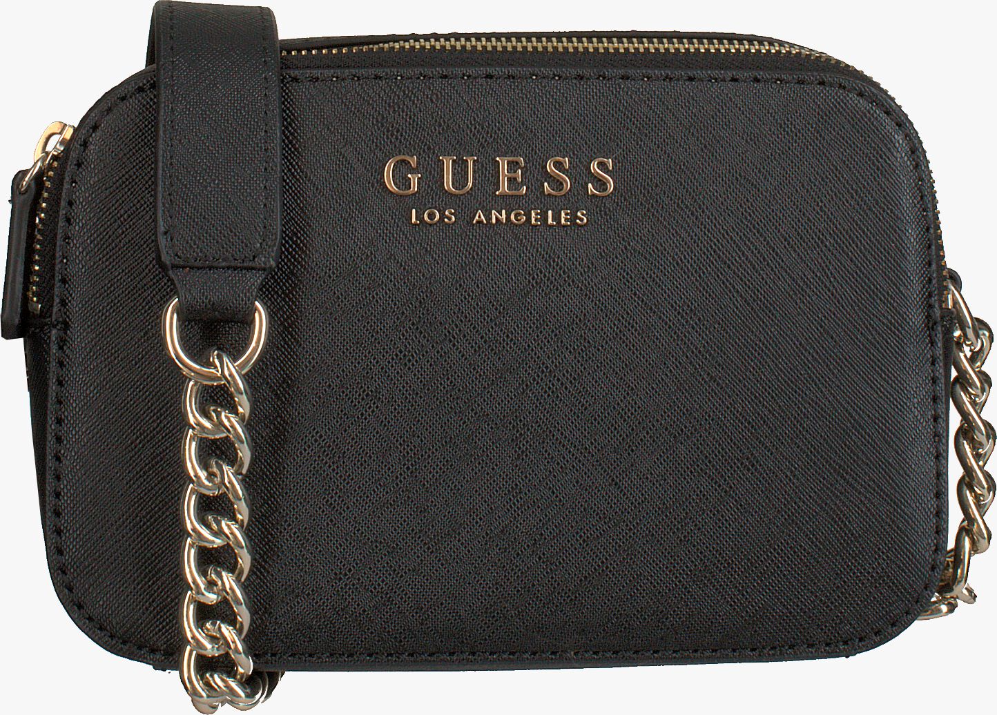 Schwarze GUESS ROBYN CROSSBODY CAMERA Umhängetasche Omoda
