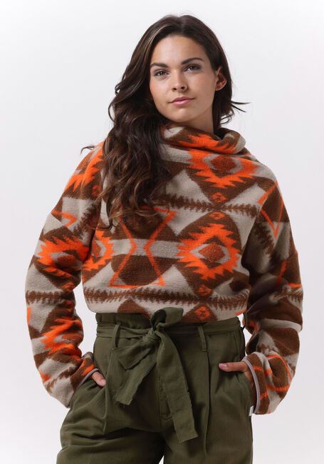 Sand PENN & INK Rollkragenpullover PULLOVER AOP - large