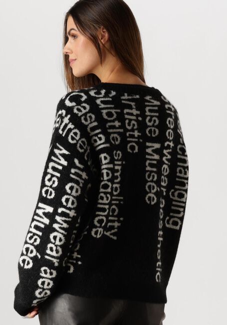 Schwarze COPENHAGEN MUSE Pullover CMIBRA-PULLOVER - large
