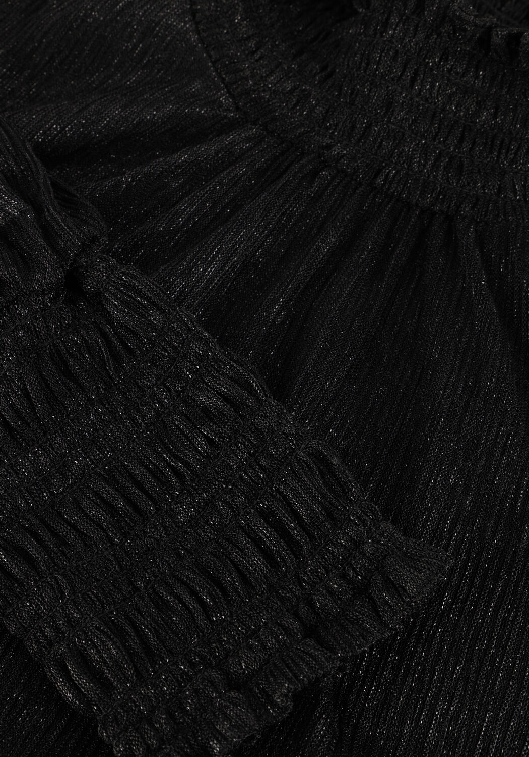 Schwarze MOS MOSH Blusen XIMENA GLAM LS BLOUSE - large