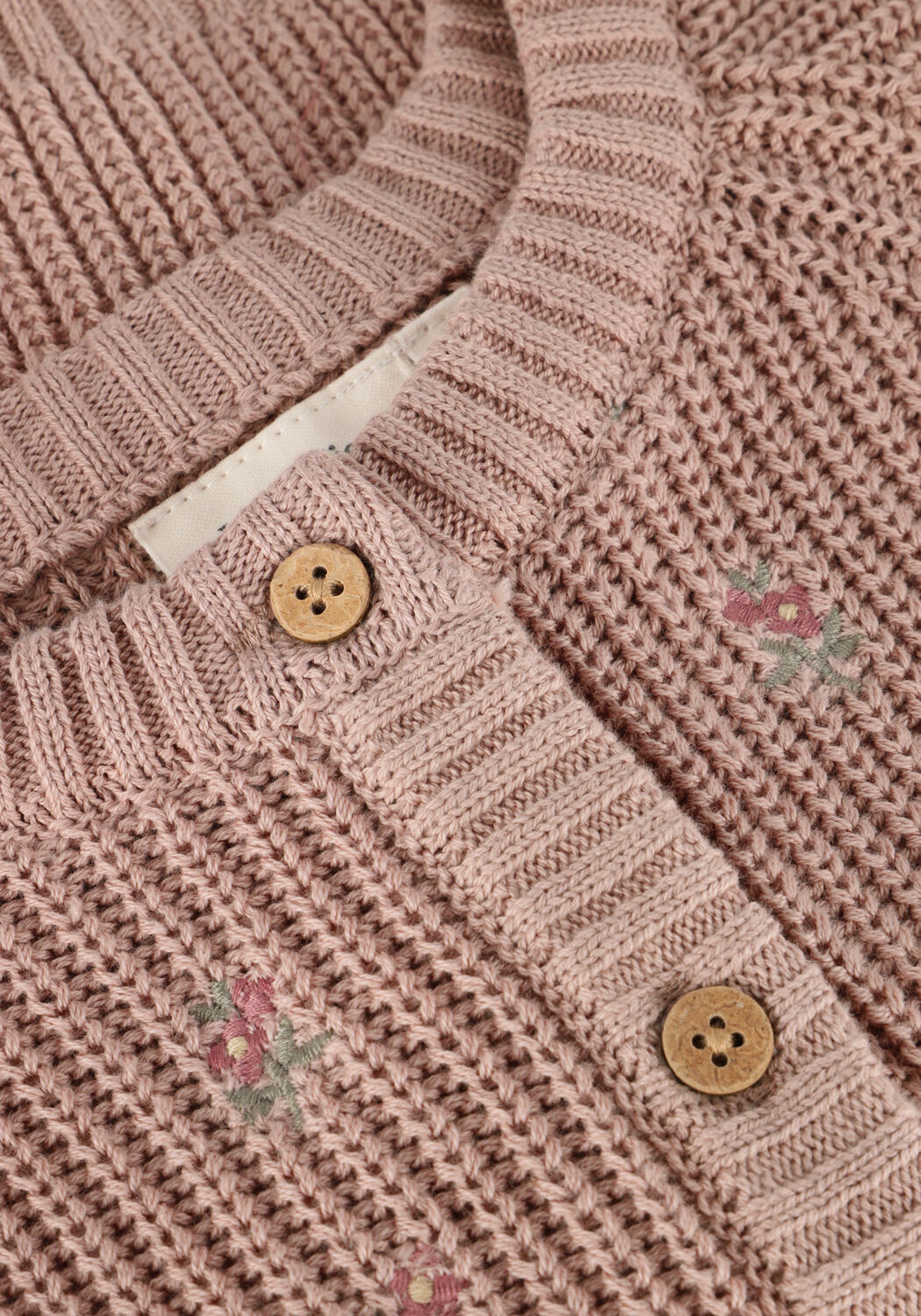 Hell-Pink LIL' ATELIER Strickjacke NMFEMLEN EMB AO LS KNIT CARD LIL - large