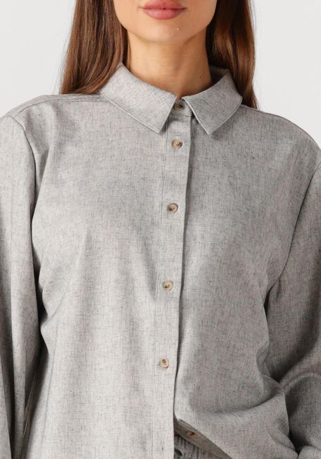Graue MODSTRÖM Blusen KALEMMD OVERSHIRT - large