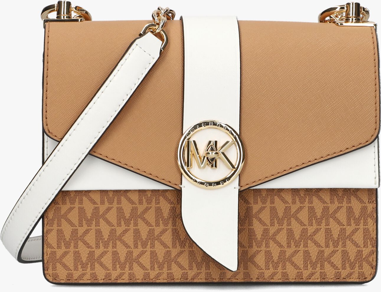 Braune MICHAEL KORS Handtasche SM CONV XBODY | Omoda