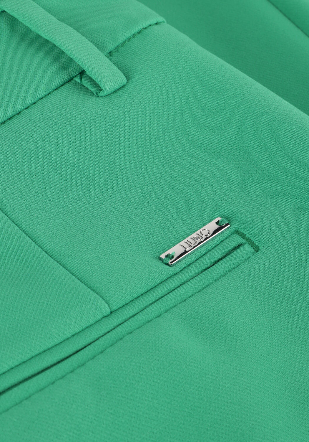 Gr&uuml;ne LIU JO Hose LUXURY TWILL STR T PANTS - large