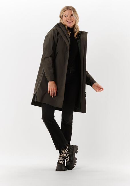 Dunkelgrün KRAKATAU Parkas QW383 - large