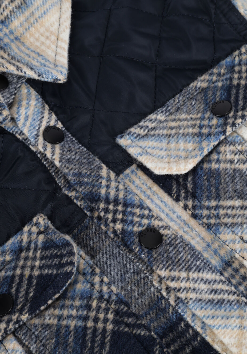 Dunkelblau RETOUR Casual-Oberhemd MATHEW - large