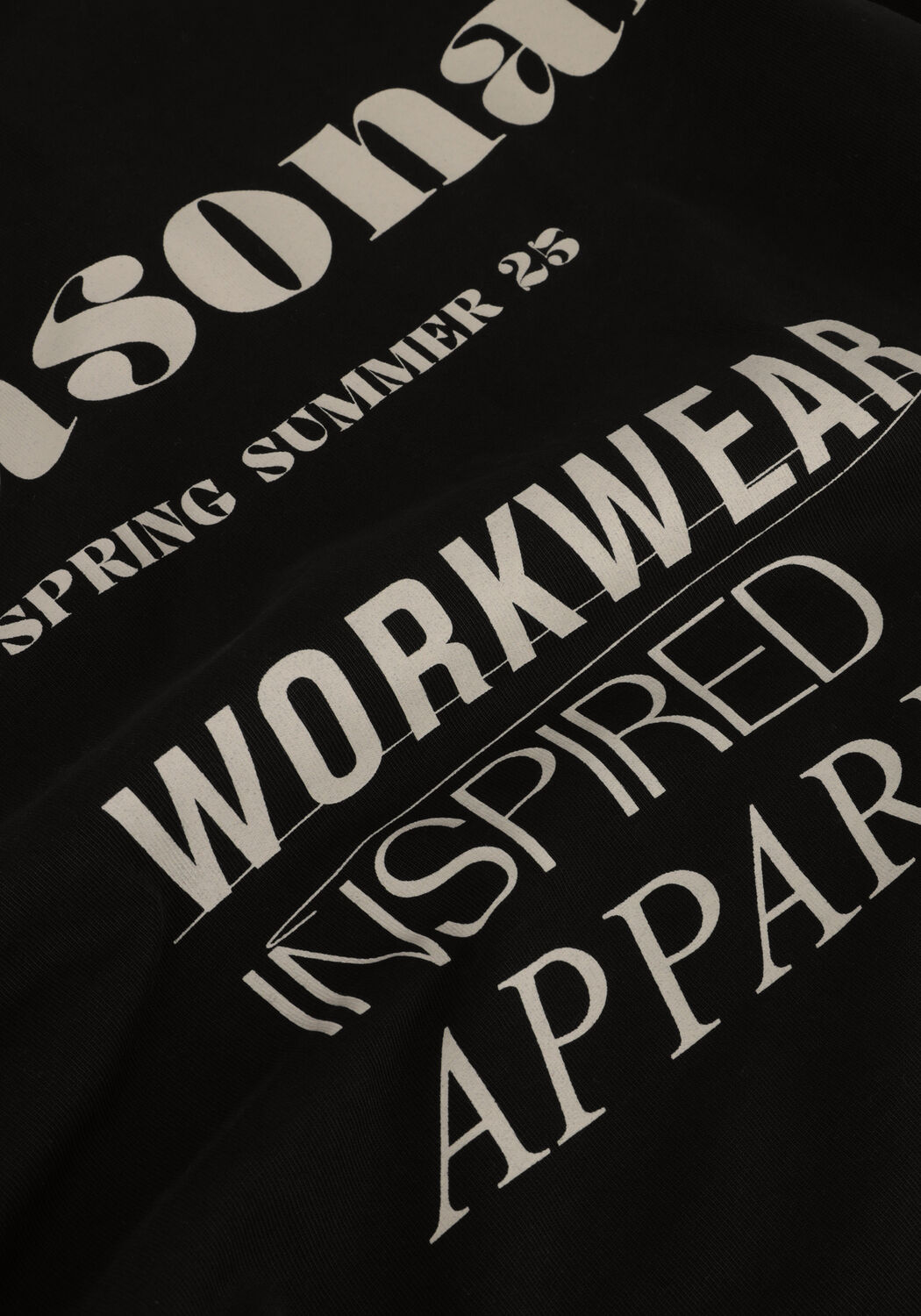 Schwarze ANERKJENDT T-shirt AKKIKKI SEASONAL TEE - large