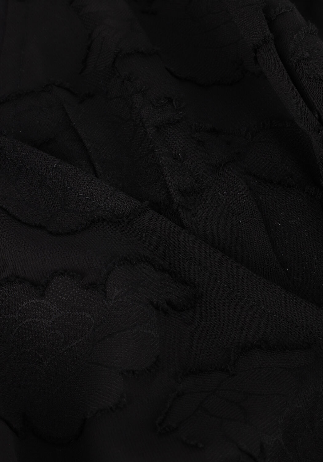 Schwarze AAIKO Minikleid ELOISE CHIFFON FLOWER PES 509 - large