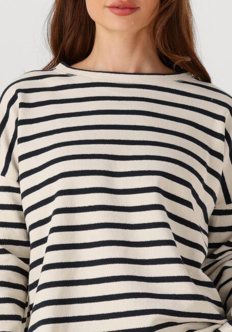 Weiße PENN & INK Pullover SWEATER W25T1205 - large