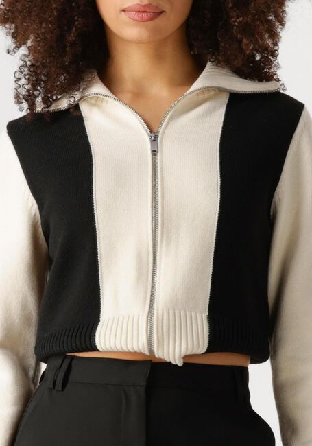 Schwarze EDITED Strickjacke ULI JUMPER - large