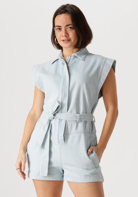 Hellblau BY-BAR Jumpsuit OLLIE BLEECHED DENIM SUIT - large