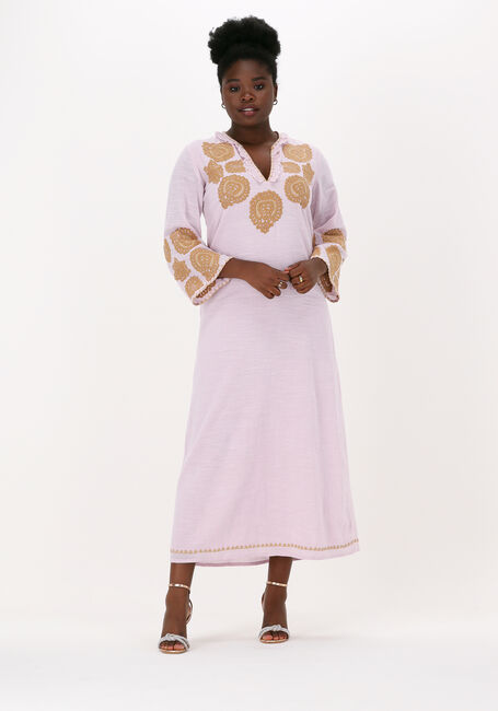 Lila ANTIK BATIK Maxikleid TOGALA LONGDRESS - large