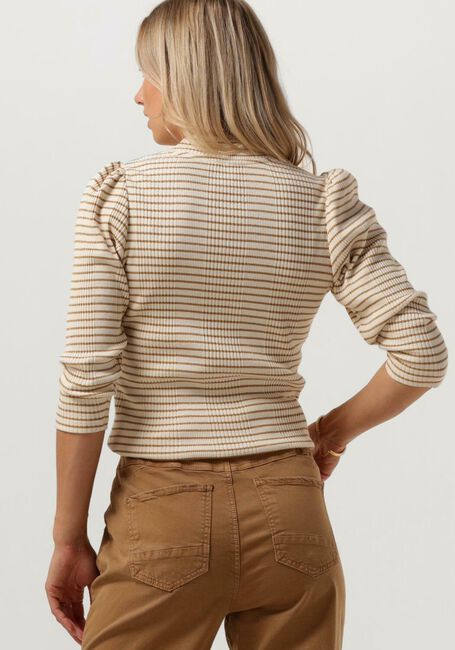 Weiße SUMMUM Tops & T-shirts T-SHIRT MOCK NECK LUREX RIB - large