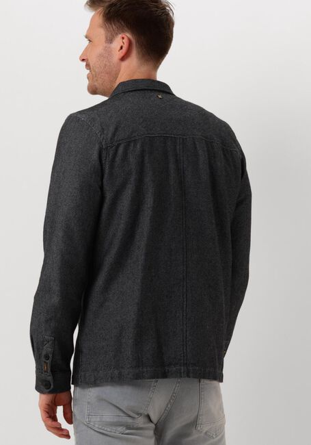 Schwarze PME LEGEND Hemden LONG SLEEVE SHIRT CTN 2TONE FLANNEL TWILL - large