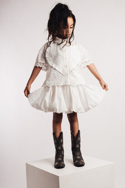 Nicht-gerade weiss BAJE STUDIO Minirock LEXIE - large