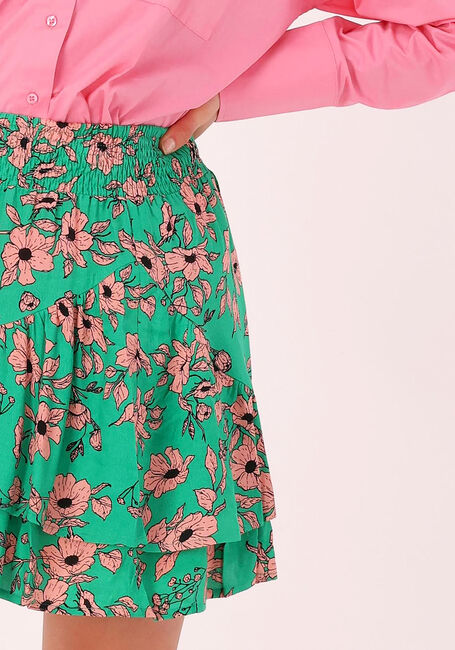 Grüne ALIX THE LABEL Minirock NAIVE FLOWER MINI SKIRT - large