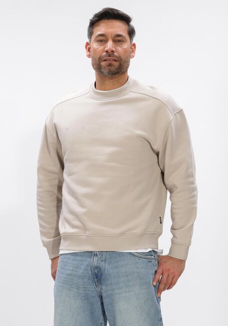 Beige GENTI Sweatshirt CREWNECK - large