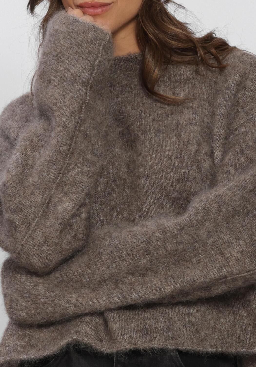 Taupe BY-BAR Pullover VASILE PULLOVER - large