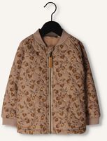 Braune LIL' ATELIER Jack NMFLAJUNO QUILT JACKET FO AOP Braune LIL' ATELIER Jack NMFLAJUNO QUILT JACKET FO AOP - medium