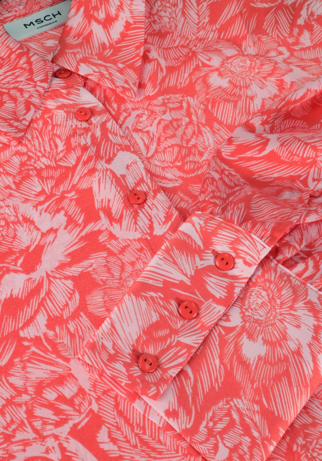 Rosane MSCH COPENHAGEN Blusen MARICEL MYRINA SHIRT AOP - large