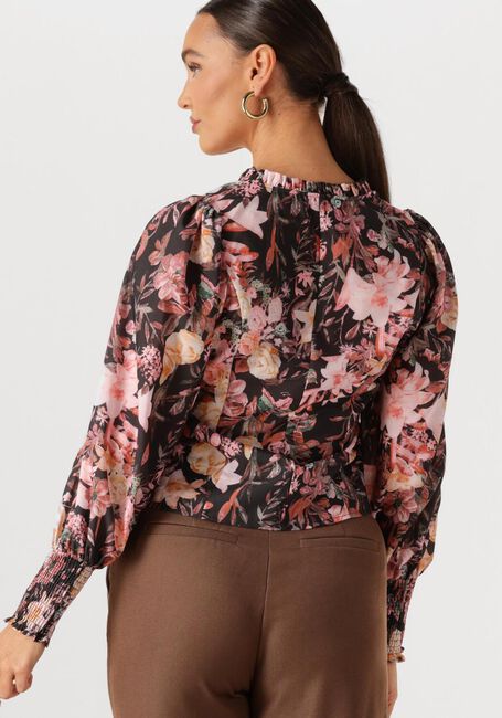 Mehrfarbige/Bunte NEO NOIR Blusen GILDE BIG FLOWER BLOUSE - large