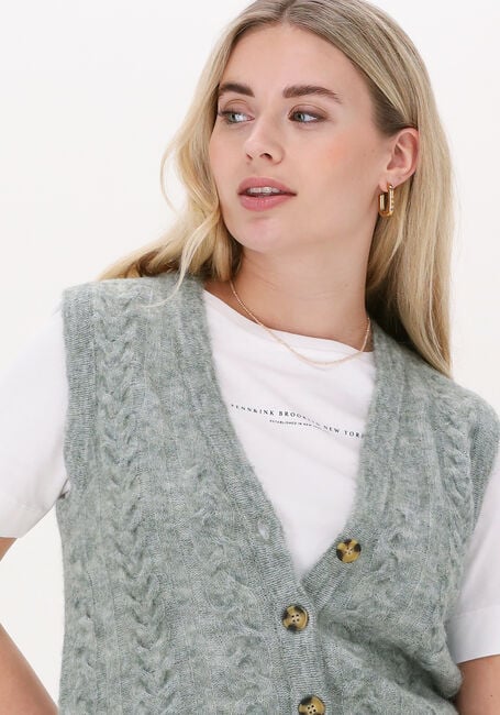 Grüne MY ESSENTIAL WARDROBE Spencer LAGO KNIT VEST - large