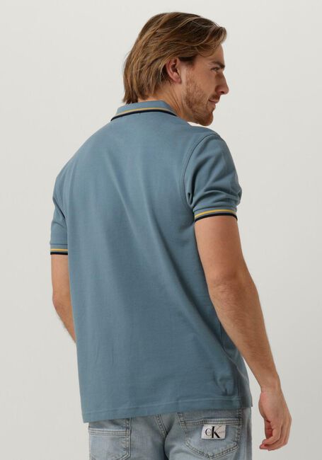 Hellblau FRED PERRY Polo-Shirt TWIN TIPPED FRED PERRY SHIRT - large