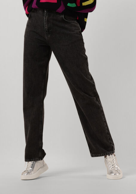 Dunkelgrau ALIX THE LABEL Weite Hose BAGGIE DENIM PANTS - large