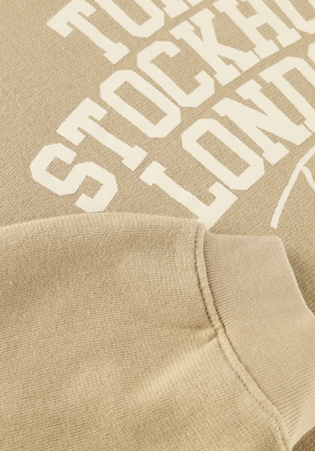 Beige PENN & INK Sweatshirt SWEATER PRINT - large