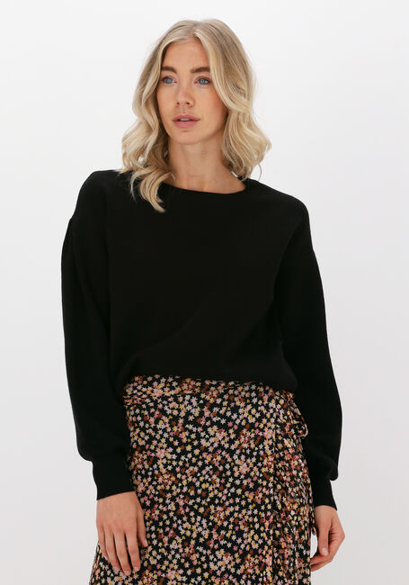 Schwarze MINUS Pullover LUPI KNIT PULLOVER - large