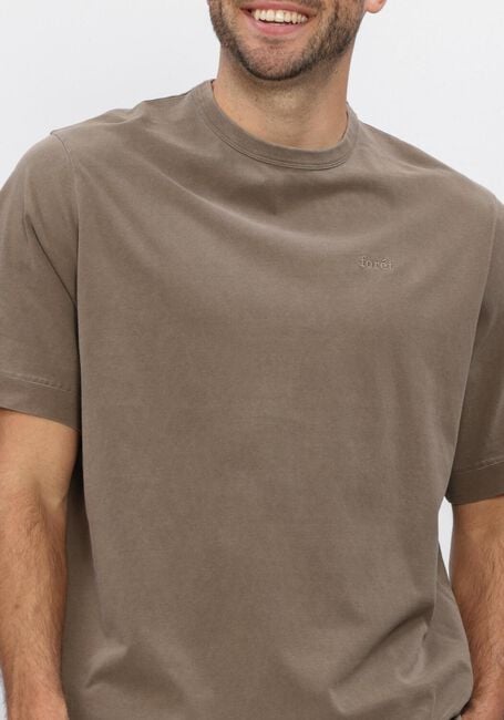 Taupe FOR&Eacute;T T-shirt PARK LOOSE FIT T-SHIRT - large