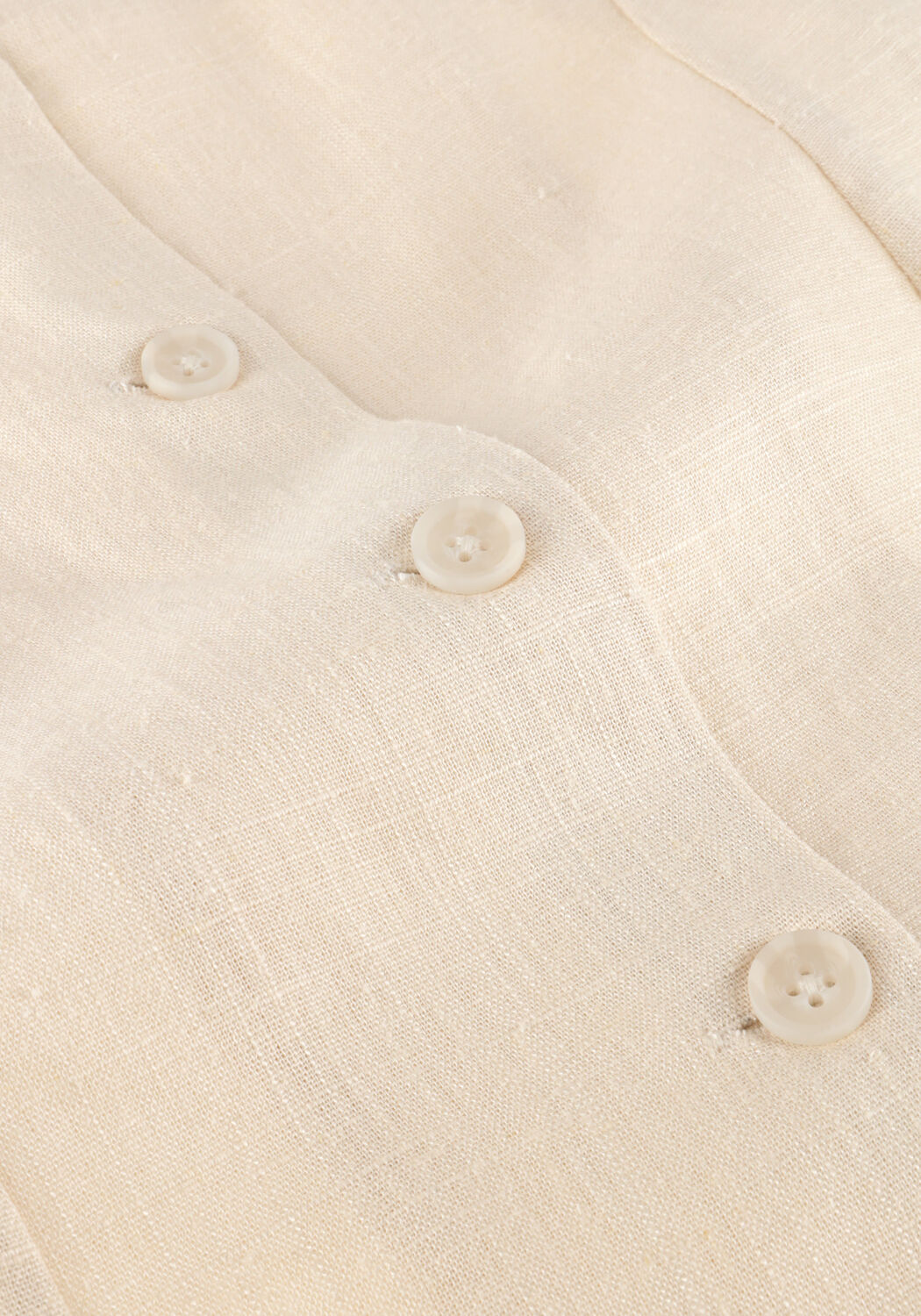 Beige OBJECT Gilet OBJAYA S/L RE VEST 138 - large