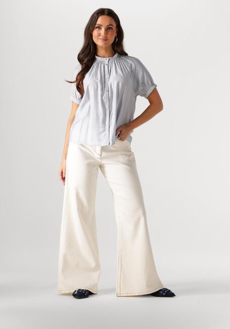 Blaue NUKUS Blusen ALAINA BLOUSE - large