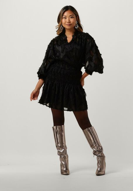 Schwarze STUDIO AMAYA Minirock BLOSSOM - large