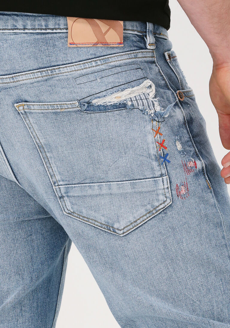hellblau scotch &amp; soda slim fit jeans skim premium slim jeans IV9002
