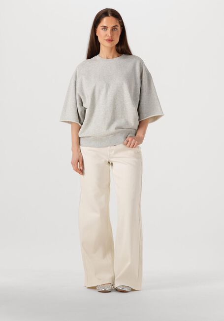 Graue CATWALK JUNKIE Pullover SHORT SLEEVE SWEATER - large