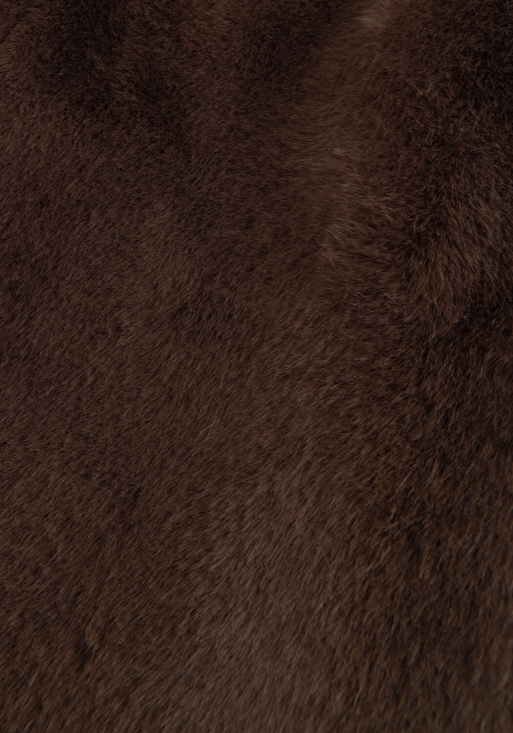 Braune STAND STUDIO Fake-Fur-Jack MARIA COAT SOFT - large