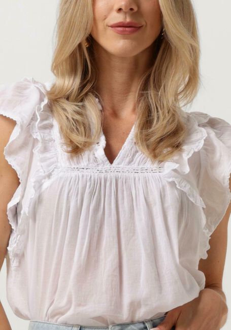Weiße NEO NOIR Blusen JAYLA S VOILE TOP - large