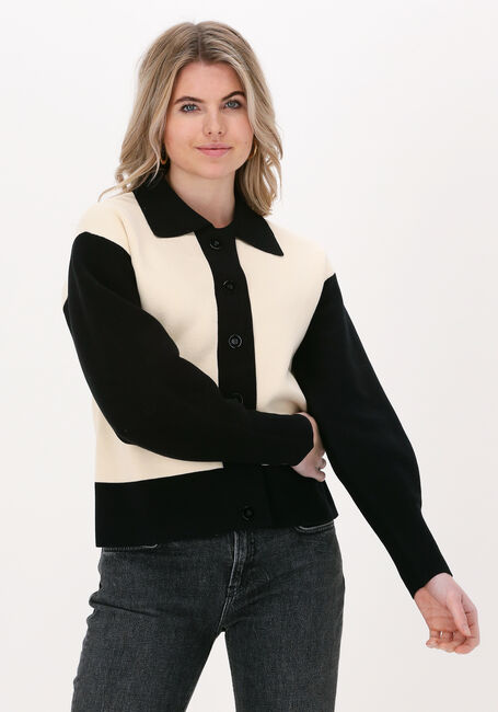 Ecru SCOTCH & SODA Strickjacke KNITTED ORGANIC COTTON BLEND B - large