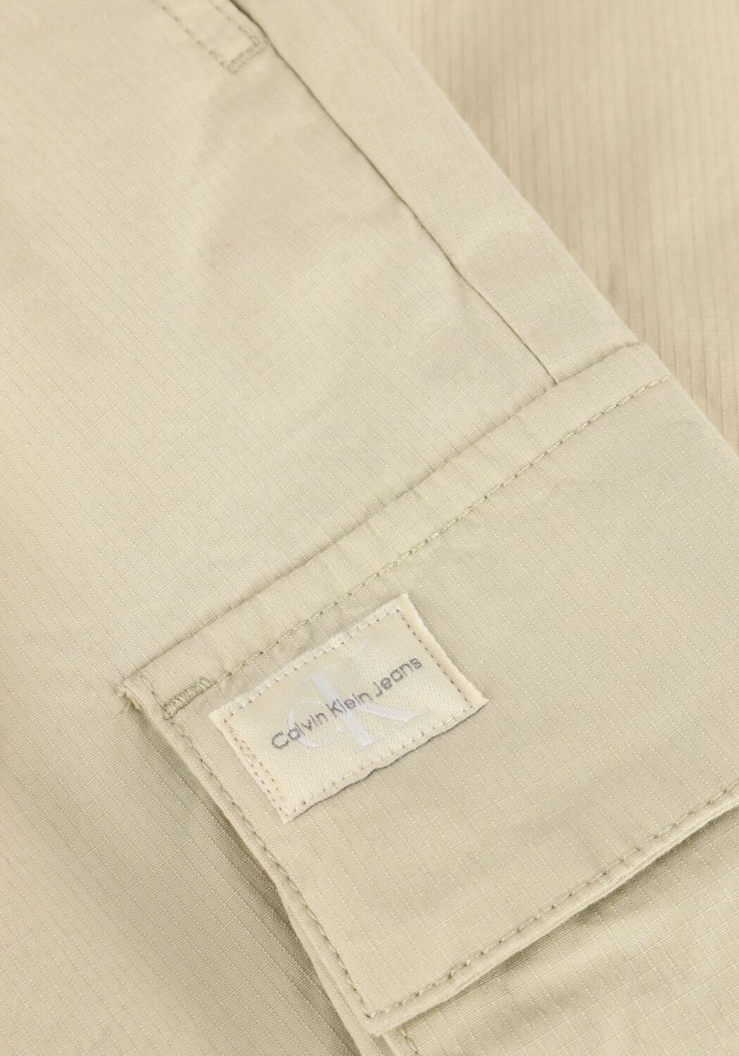 Beige CALVIN KLEIN Cargohosen SKINNY CARGO - large