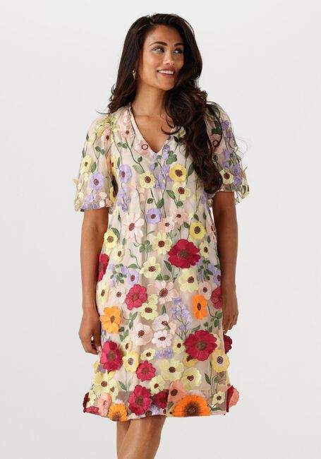 Mehrfarbige/Bunte Y.A.S. Minikleid YASFLOWERING SS DRESS - large