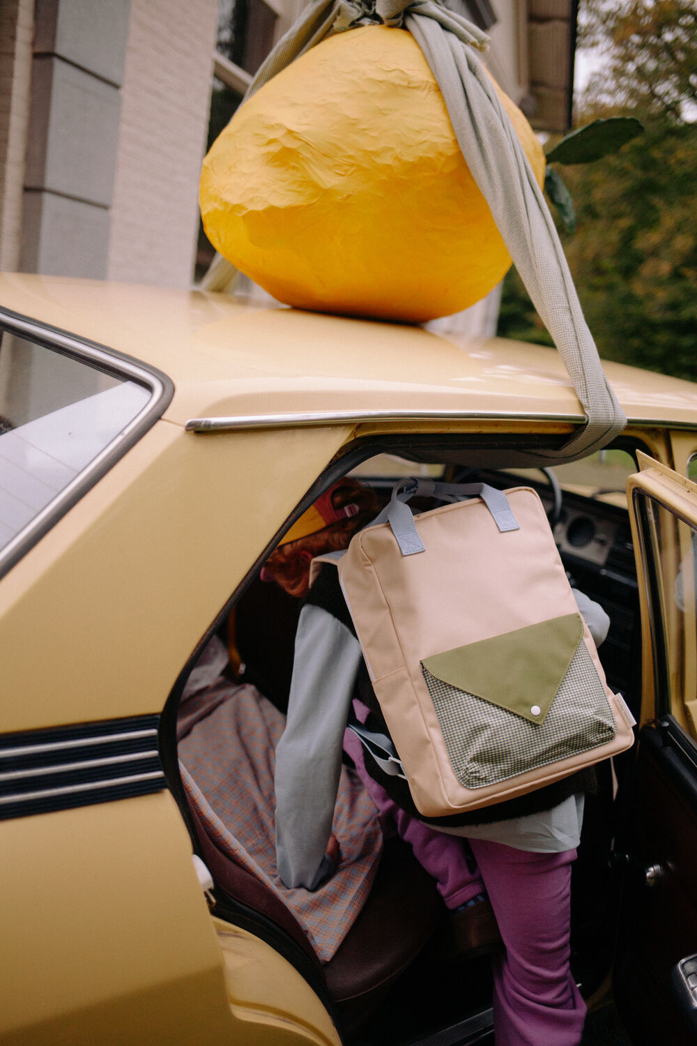 Mehrfarbige/Bunte STICKY LEMON Rucksack BACKPACK LARGE - large