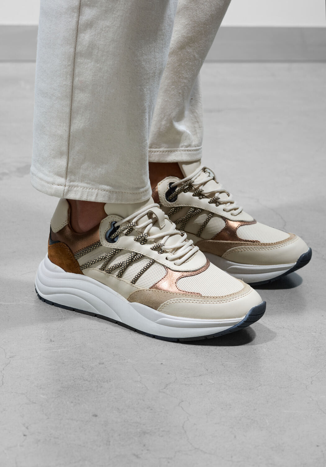 Mehrfarbige/Bunte ANOTHER LABEL Blusen DREISER MULTI SHIRT - large