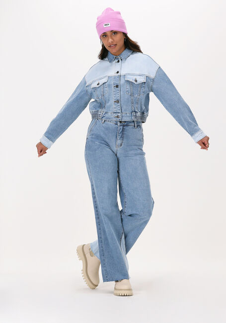 Hellblau OBJECT Jeansjacke MARINA TREND DENIM JACKET - large